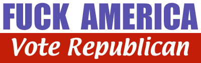 Republican Bumper Sticker - Designed by A. L. English