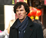 Benedict Cumberb as Sherlock Holmes