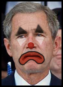 Bush Sad Clown