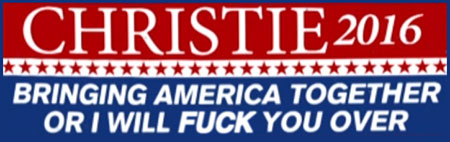 Christie 2016 Bumper Sticker