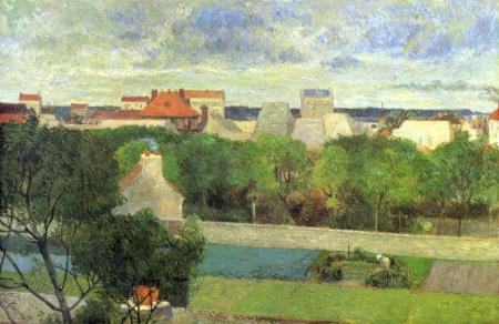 The Market Gardens of Vaugirard - Paul Gauguin