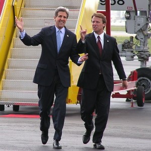 John Kerry and John Edwards 2004